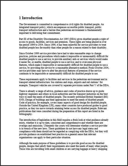 Inclusive mobility front